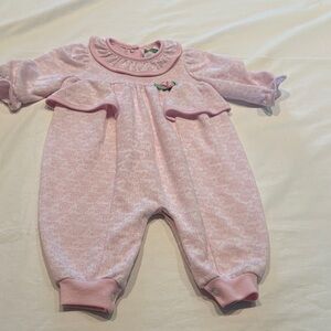 Healthtex Light Pink Baby One Piece. 6-8 Mos